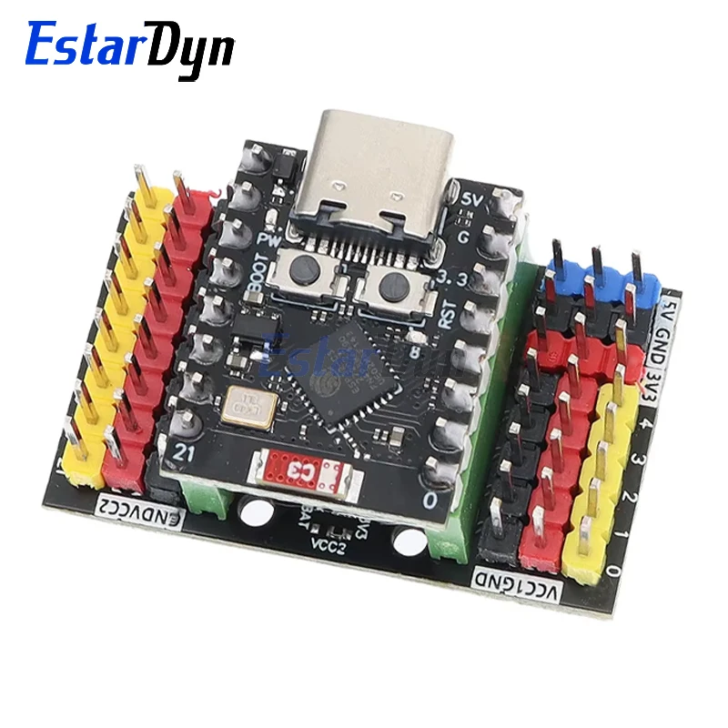 ตัวเลือกสินค้า บอร์ดพัฒนา ESP32-C3 ขนาดเล็ก ใช้งานง่าย เชื่อมต่อ WiFi/Bluetooth
