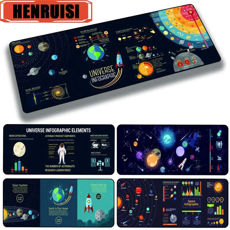Tapis Gaming Natec Universe Maxi Noir à Prix