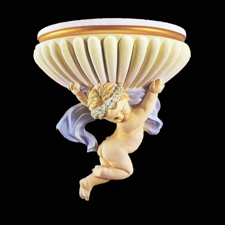 Poliuretán Fali Egység Öntvény Szobor Dekoráció Gyermekszobrok - Image 5