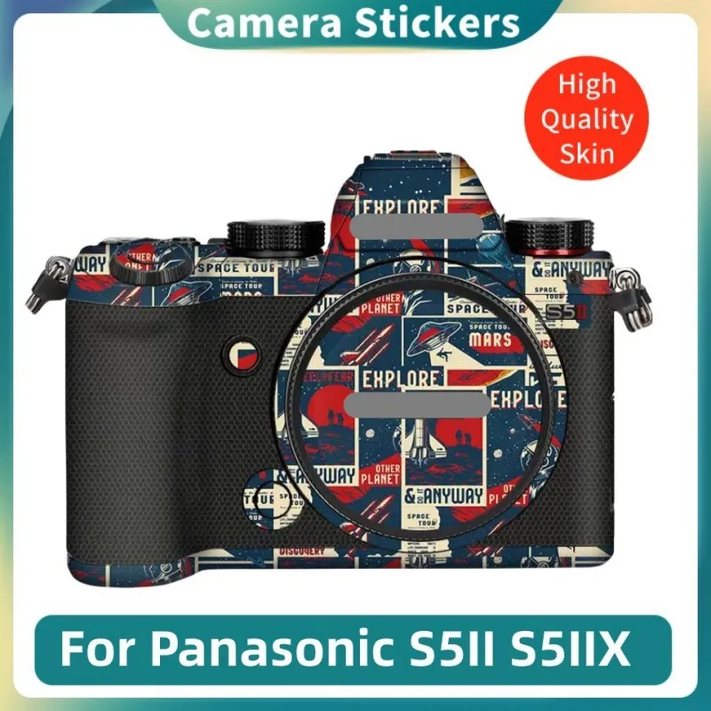 For Panasonic S5II S5IIX S5M2 S5M2X Decal Skin Vinyl Wrap Anti