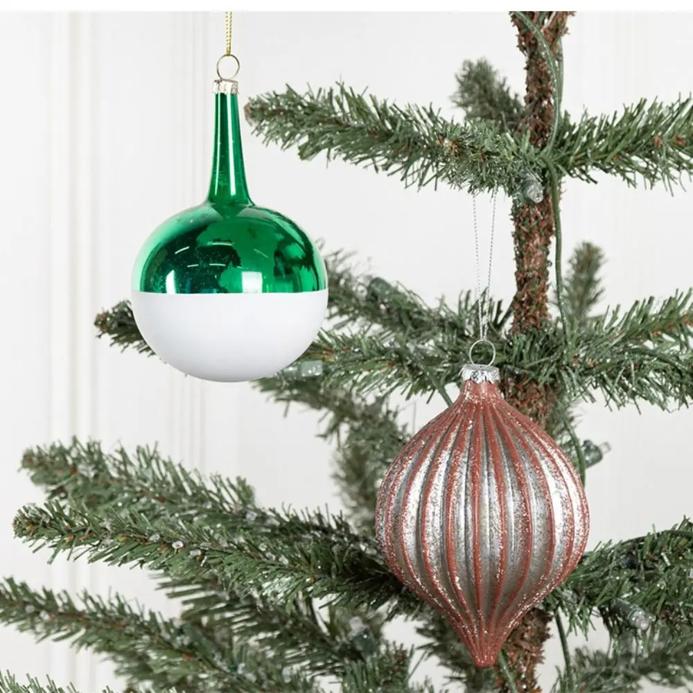 

Стеклянное Рождественское украшение, новое украшение для дома, подарки, стеклянный шар с луком, подвеска, украшение для рождественской елки, Рождество
