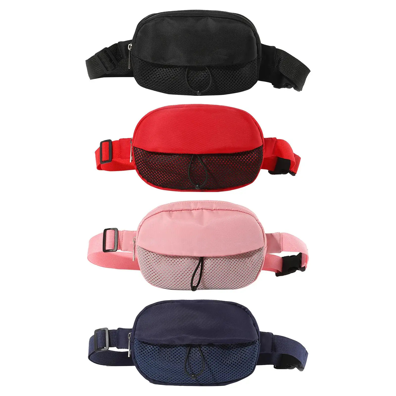 Outdoor Sports Waist Pack Multifunction Waterproof Crossbody Bag Fitness Waist Bag for Gym Walking Workout Hiking Backpacking