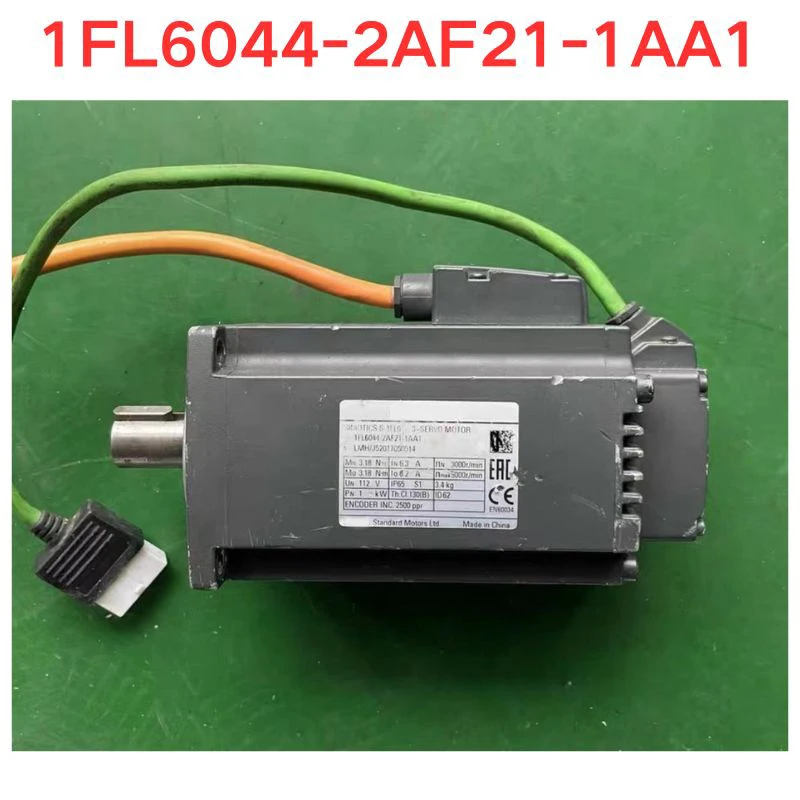 

Used 1FL6044-2AF21-1AA1 servo motor Function check OK