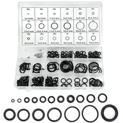 Comprehensive Universal O - Ring Assortment - 32 Size Nitrile Rubber Seal Gasket Set for Plumbing and Automotive Repair (225 PCS Set)