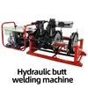 Hydraulic 4 Ring Butt Welding Machine 63-315MM PE Pipe Butt Welding Machine Water Pipe Hot-melt Machine Water Electricity Weld 1