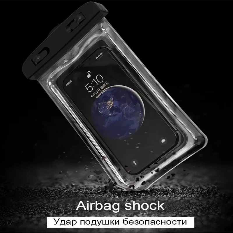 Floating Airbag Waterproof Phone Case - Swim Bag Cover