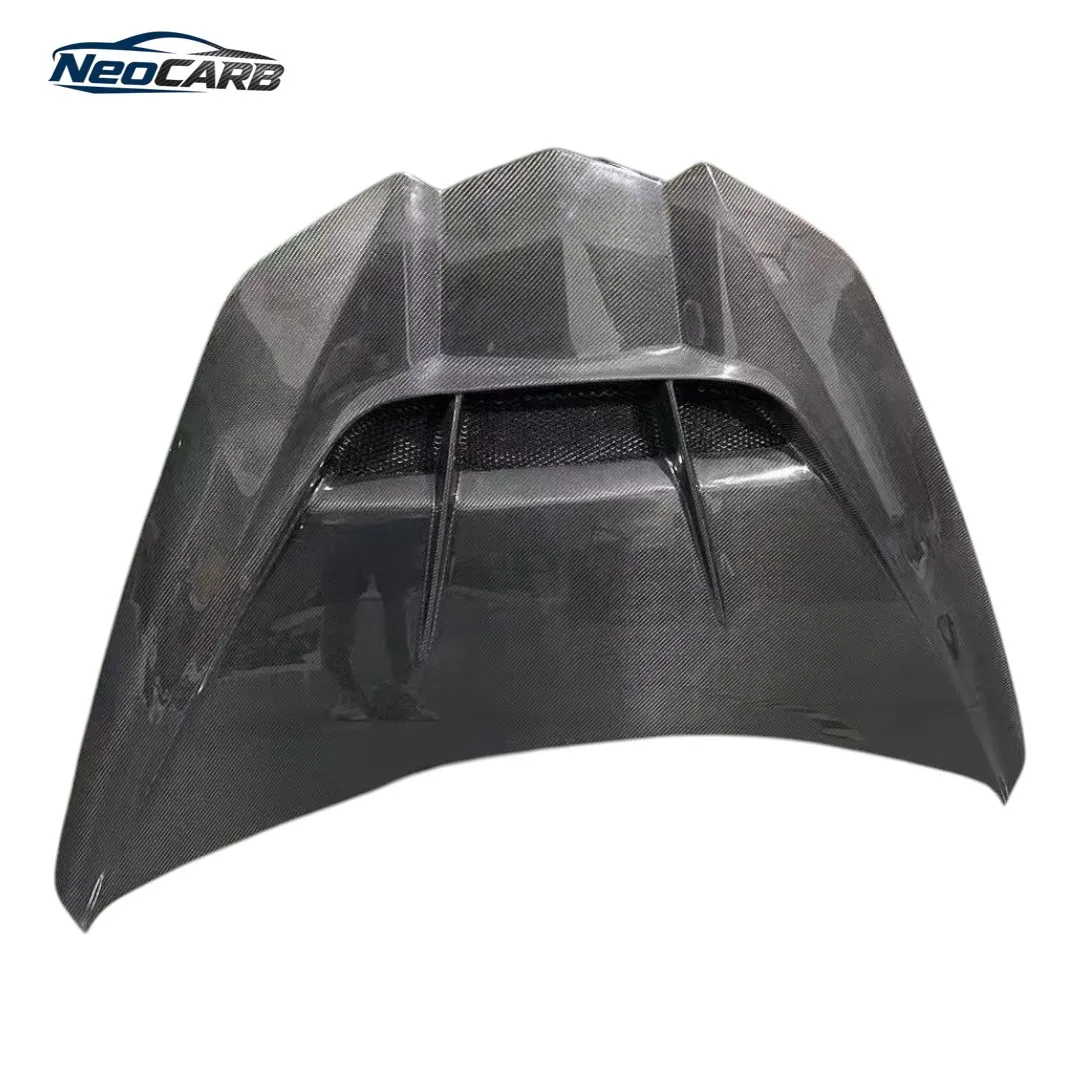 ZR1 스타일 카본 파이버 프론트 보닛 엔진 후드 쉐보레 코르벳 C8 Z06 2020-2025용, 100% 테스트 완료
