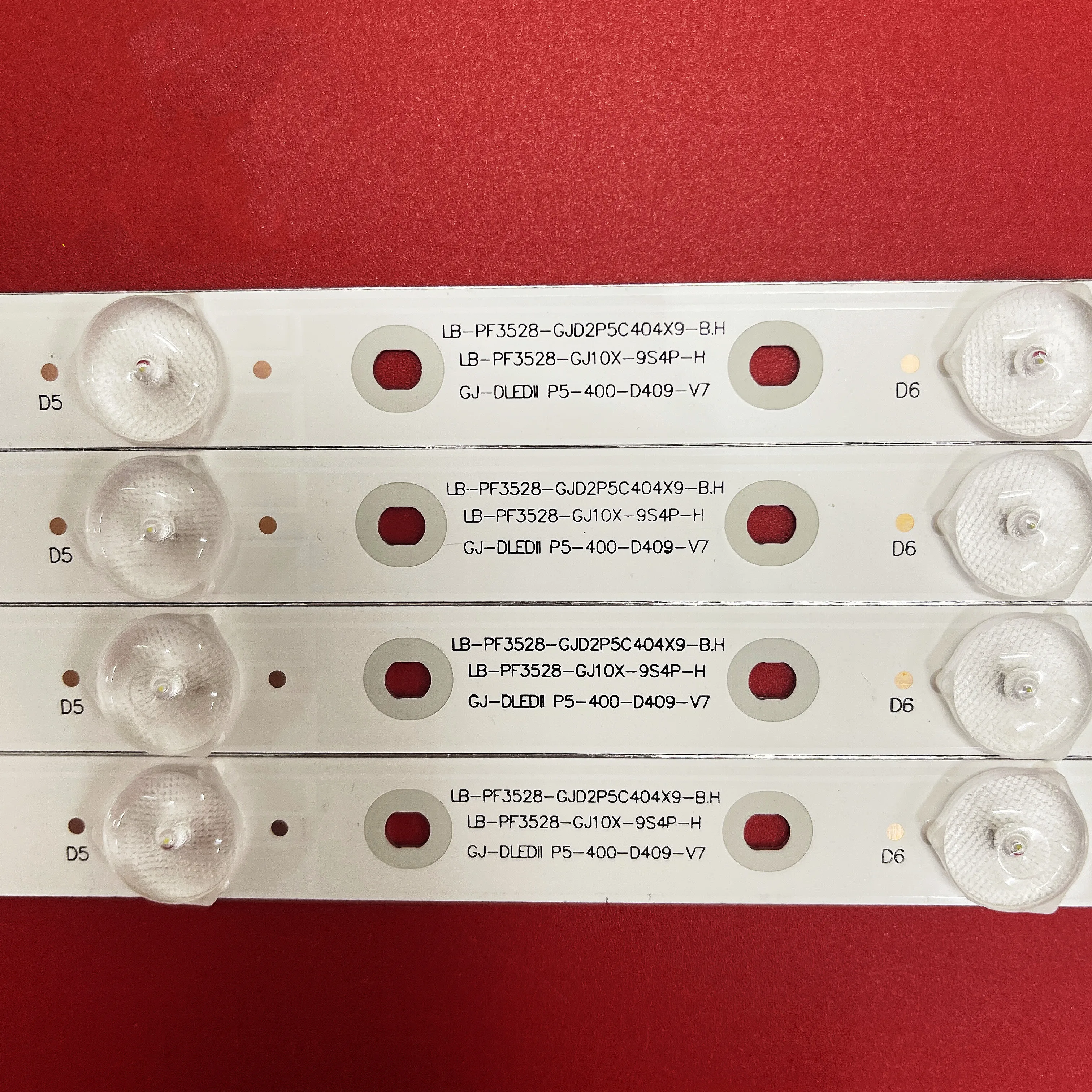 4Pcs/set 795mm LED Backlight Strips For Philips 40PFL6340/T3 BDM4065UC LBM400P0901-AW-2 40PFL3240/T3 40PFL6340/T3