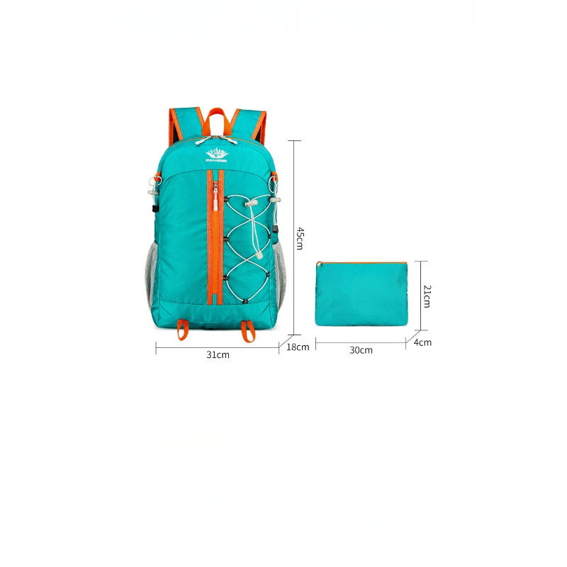Men's Mountain Riding Backpack Ultra-light Multi-functional Leisure Foldable Backpack Large Capacity Travel Bag mens backpack