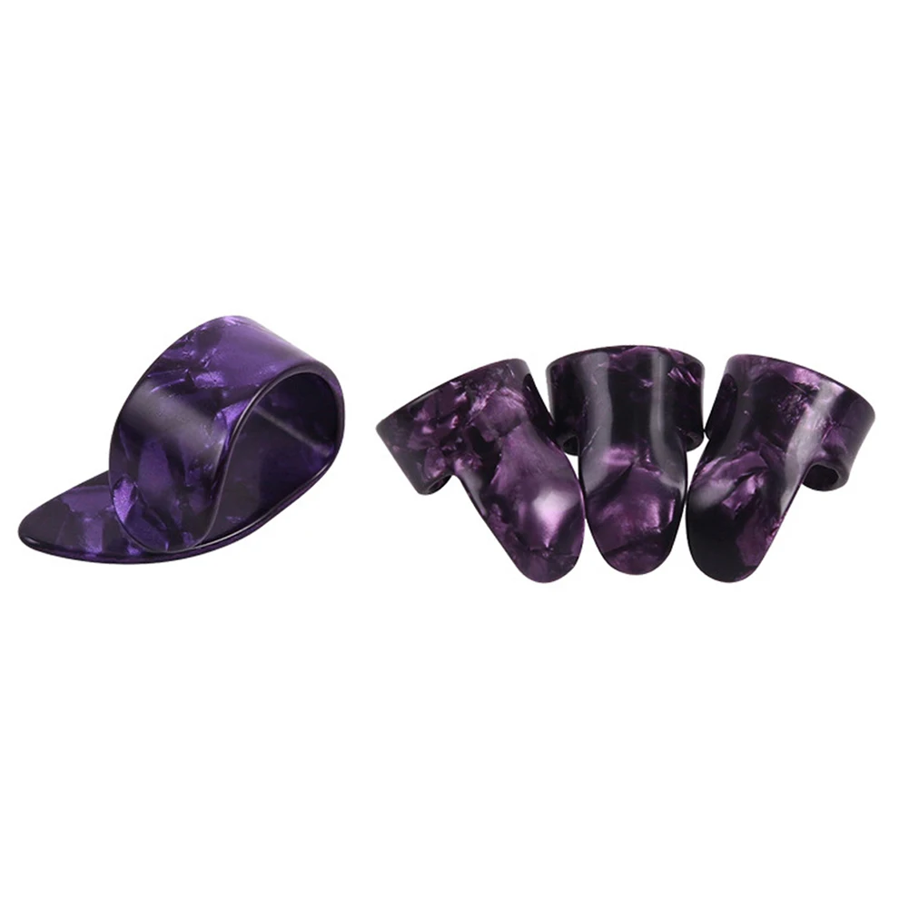4Pcs Guitar Picks Electric Guitar Celluloid Thumb Pick for Ukulele Acoustic Guitar Replacement