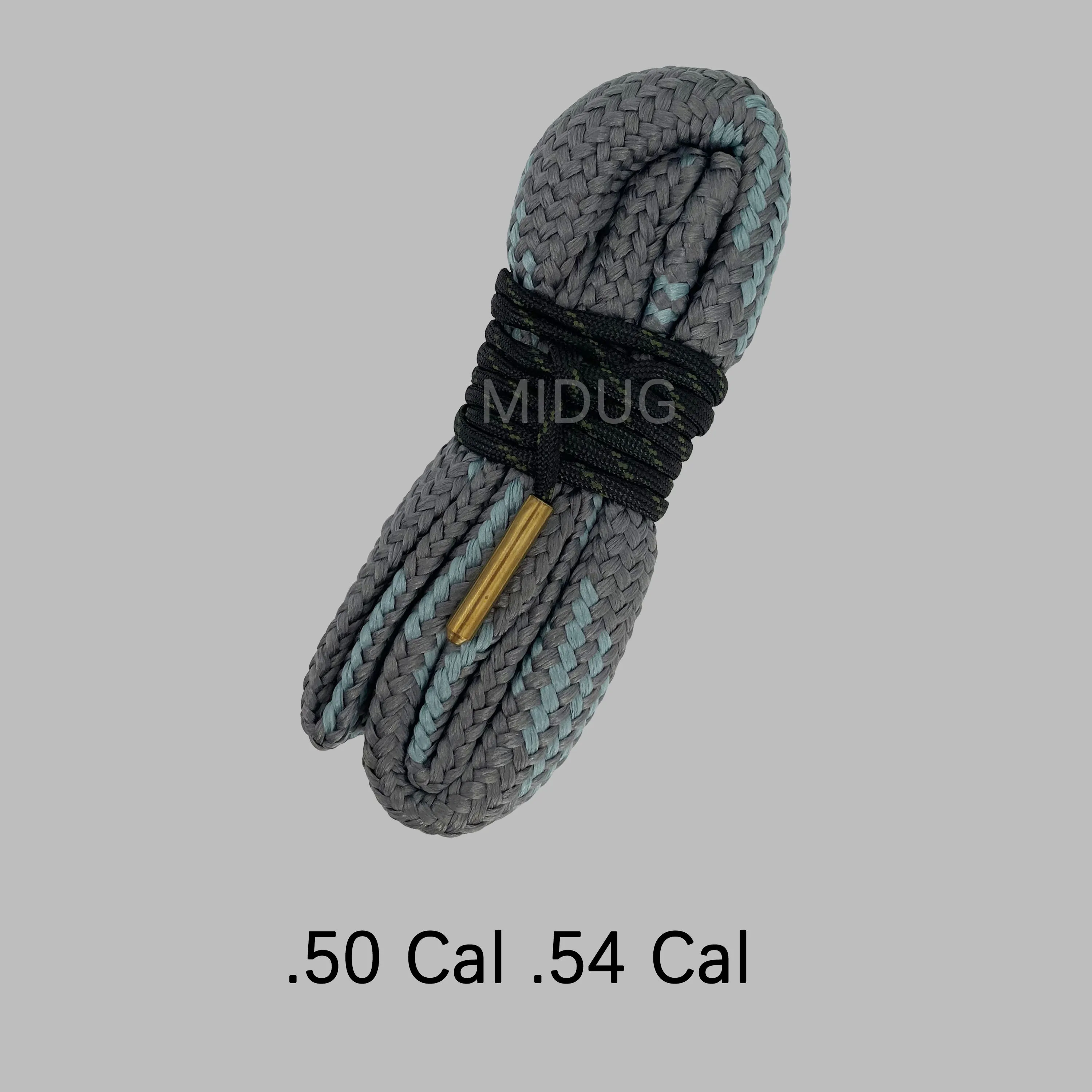 MIDUG .50 Cal .54 Caliber Gun Cleaning Kit Bore Cleaner Snake for Long Ranger Rifle Gun Weapon Clean 4