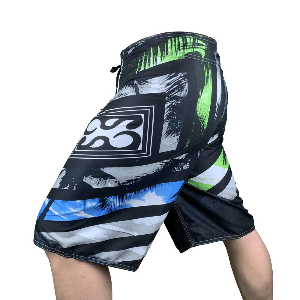 boardshorts men brand Board Shorts Mens New bermuda masculina man Summer Pants Beach wear Quick dry print swiming swimsuit NEW