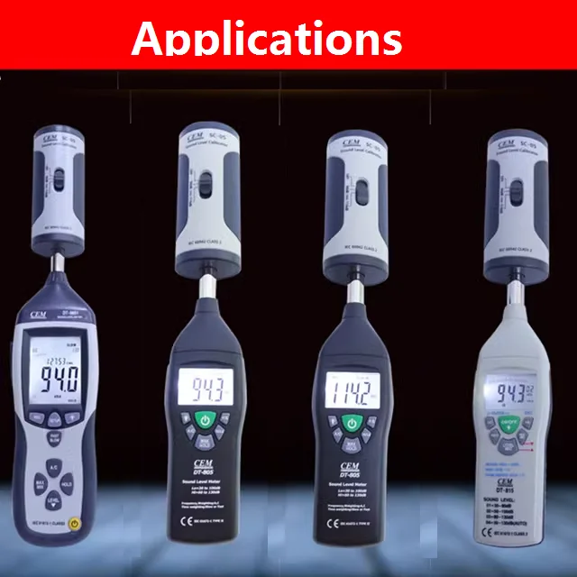 CEM SC-05 Industrial Noise / Sound Level Calibrator 94dB and 114dB 1000Hz IEC 942 Class 2 4