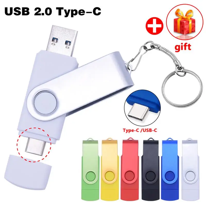 회전식 USB 플래시 드라이브, 128GB, 32GB, 16GB, 펜 드라이브, 256..
