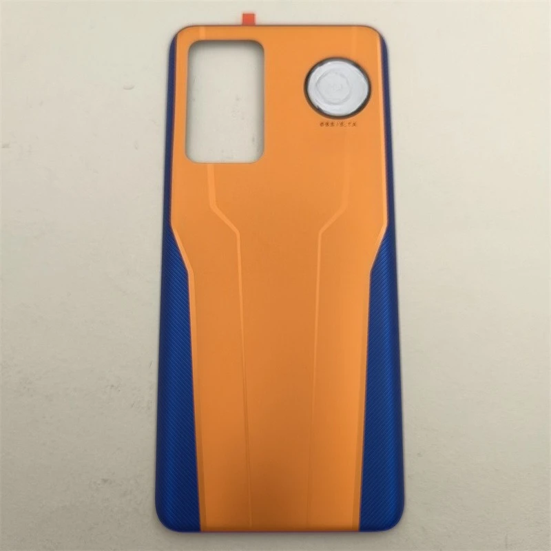 Realme GT Neo 2 RMX3370 하우징 케이스용 배터리 백 커버 후면 도어 유리 패널