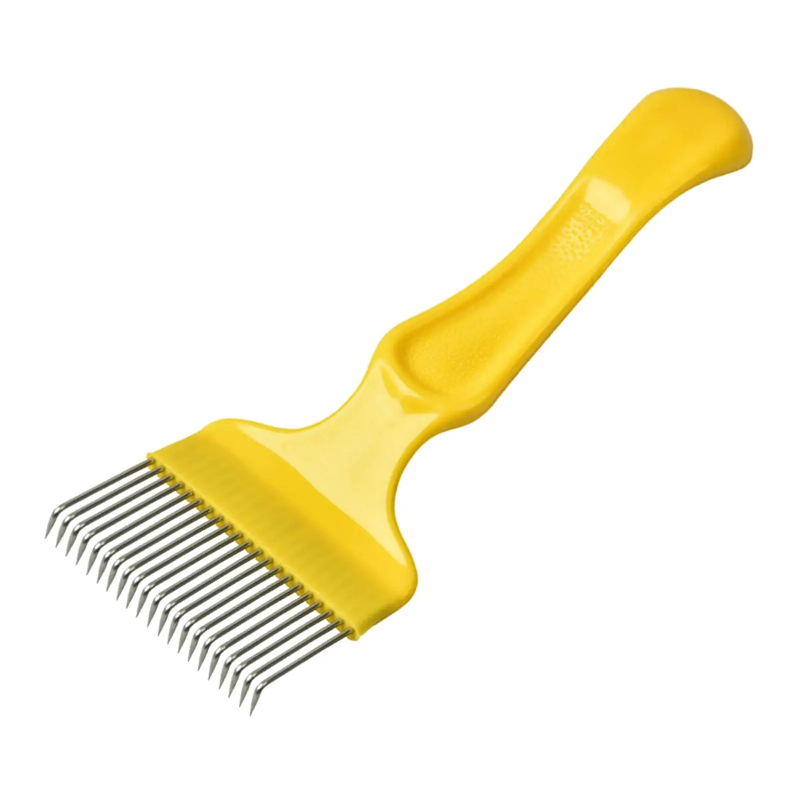 21 Zinken Bienenzucht-Zubehör, 7,48 Zoll x 2,76 Zoll, Honig-Extraktor-Werkzeug, Bienenzucht-Entcknungsgabel, Bienenhaltung, Honigkamm