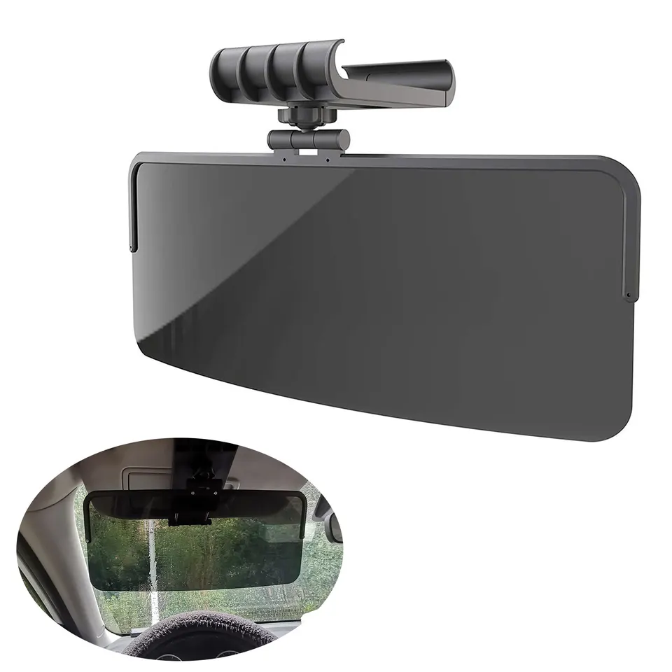 Auto Zonneklep, 2 in 1 Anti Glare Vizier HD Auto