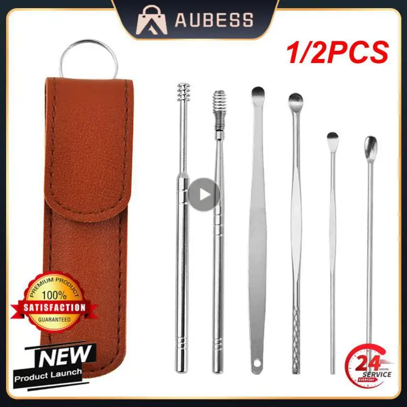 1/2PCS New Nose Hair Trimming Tweezers Nose Hair Removal Trimming Tweezer Stainles Steel Trimming Tweezers Round Tip