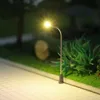 Warm White Model Street Lights Layout Lamppost Railroad Train Garden Playground Scenery LED Lamp Lighting 3