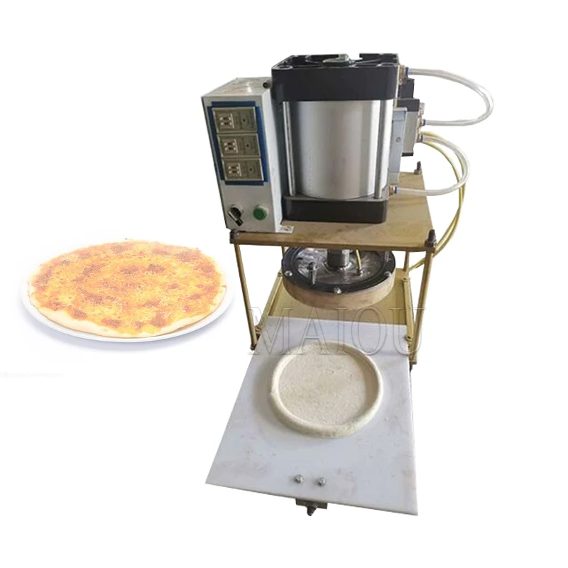 

Commercial Pressure Pneumatic Pizza Dough Press Automatic Shredded Cake Egg Pancake Flattening Machine