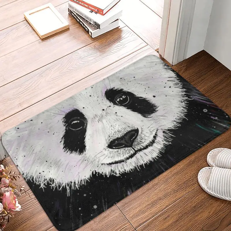 Animale Divertente Panda Orso Porta D'Ingresso Pavimento Tappetini D'Ingresso Bagno Esterno Cucina Zerbino Soggiorno Tappeto Tappeto