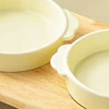 400ml Cat Food Water Bowl Double Pet Ceramic Bowls with Wooden Stand Small Dogs Drinking Eating Basin Plate Pet Supplies 5