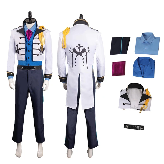 Frozen Hans Cosplay Costume Disney Hans Prince Shirt Vest Coat Pants Tie  Uniform Suit Adults Halloween Party Costume for Men - AliExpress