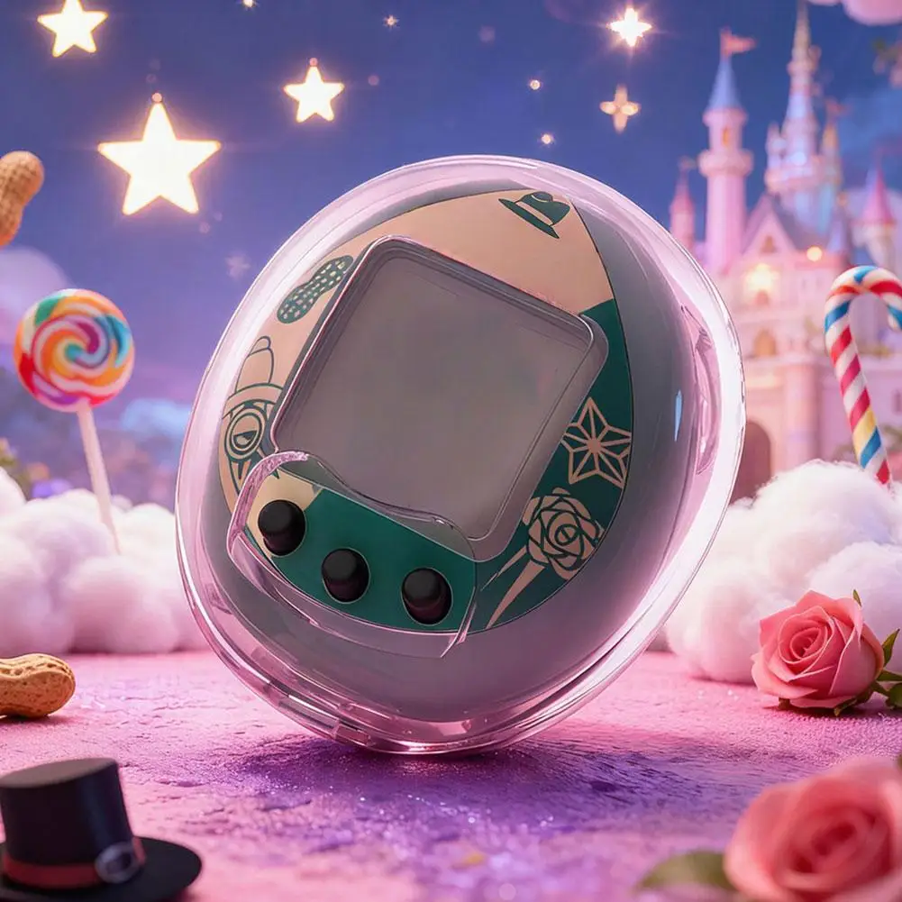Produktbild von Schutzhülle Für Tamagotchi Uni – PC-Hülle, Transparent, 6,3x5,9x2,3cm, Kompakt & Stylisch