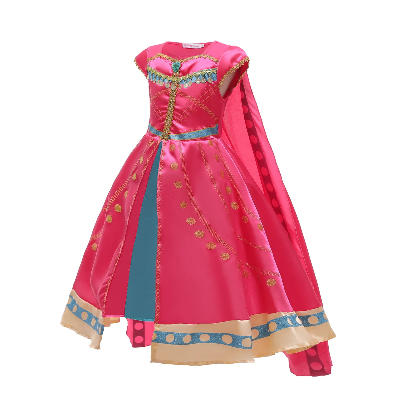 Robe Cosplay Fille Princesse Jasmine