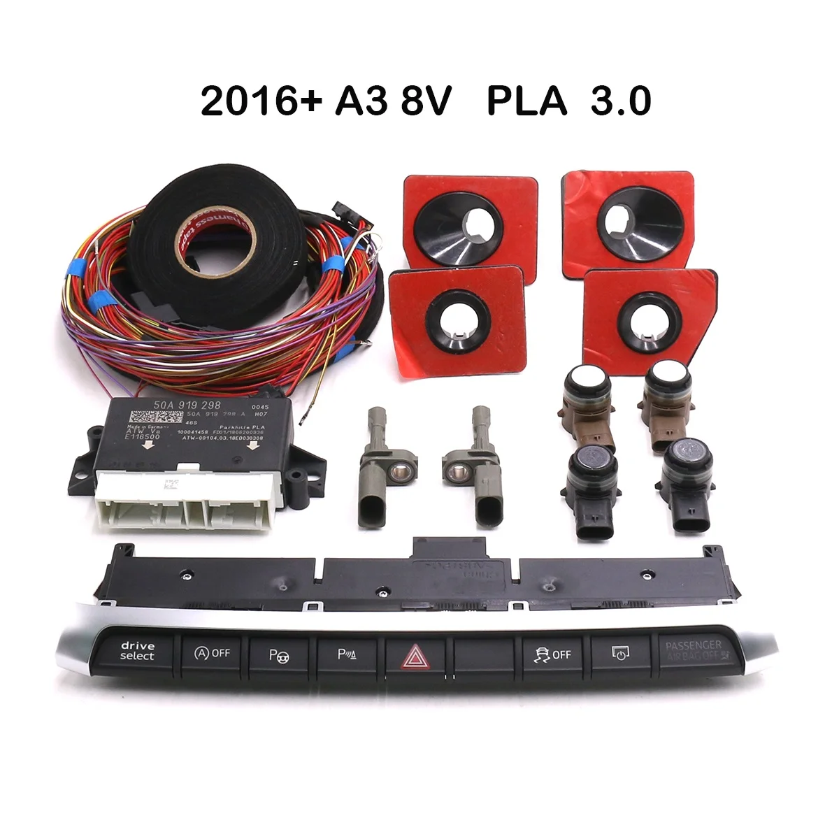 

8K TO 12 K AUTO Parking KIT PDC PLA 3.0 OPS For AUDI A3 8V PA 2016+