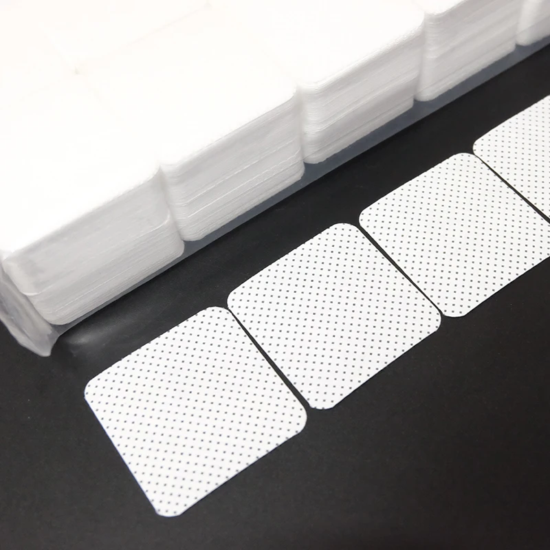 1000pcs Lint Free Nail Wipes Nail Polish Remover Pads Absorbent Soft Eyelash Extension Glue Cleaning Wipes Removal Manicure Tool 6