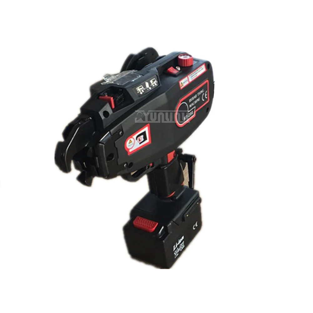 4-45mm 철근 계층 바인딩 기계 14.4v 4400mah 자동 충전식 전선 철근 바인딩 묶는 기계 RT450