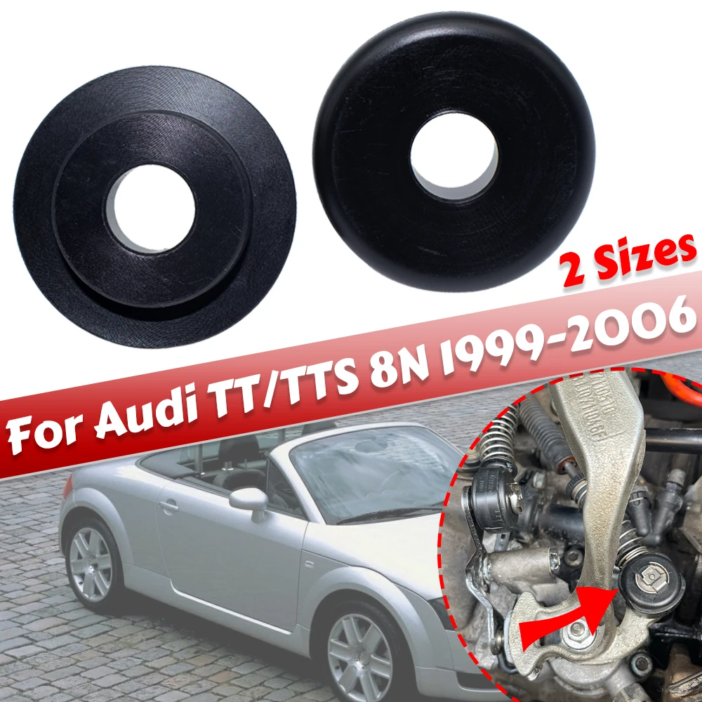 Upgrade Pivot Bushing For Audi TT 8N Manual Gear Selector Shift Cable end Linkage Strengthen Lock Washer Retaining Clip 8mm 10mm