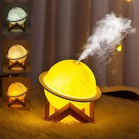 3D  Air Humidifier 200Ml   Diffuser Ultrasonic Mini Air Humidifier Usb Fogger Mist Maker With Led Light 1