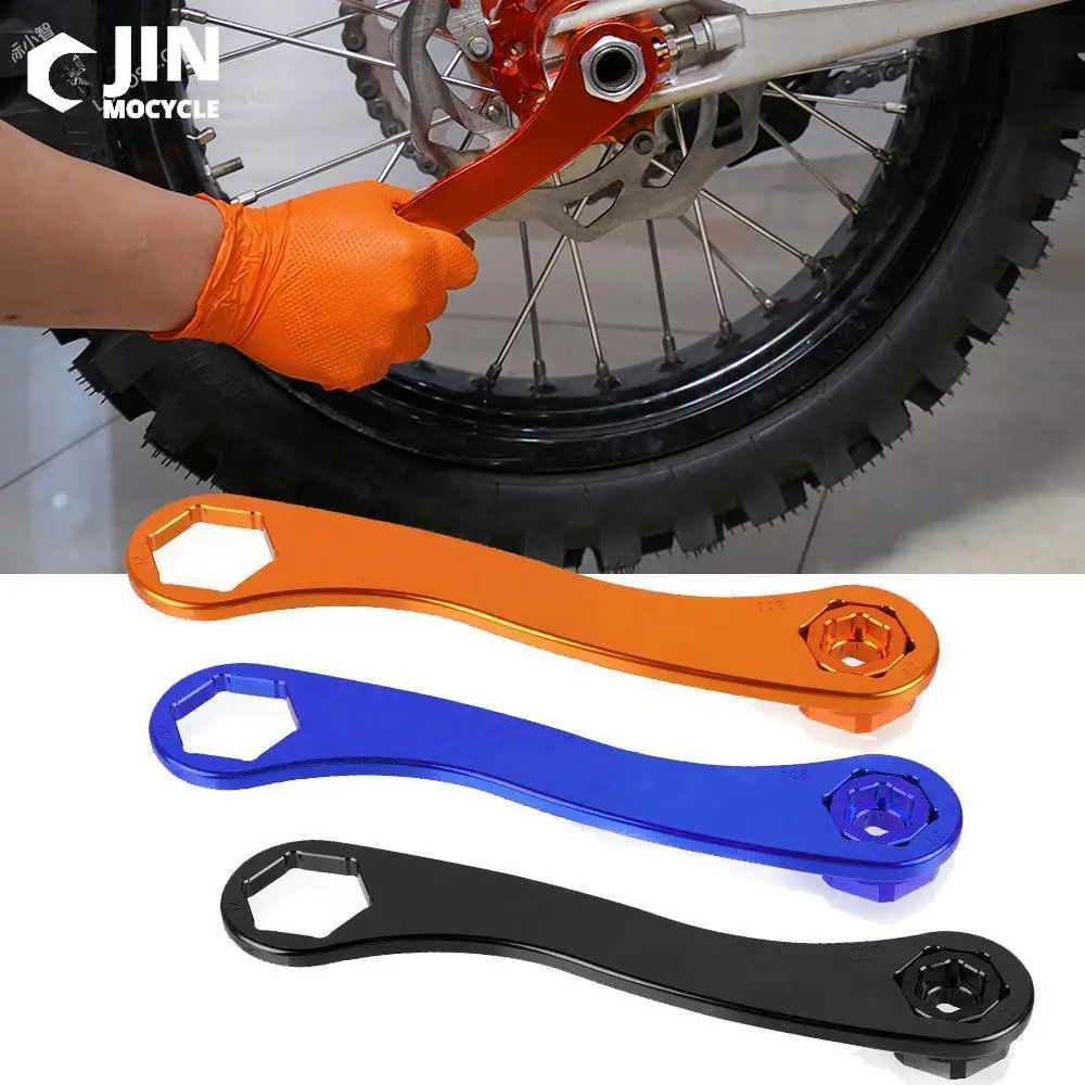 

17-27-32mm Multi Axle Wrench Tool Spanner Wheel Spindle Collar For SX XC EXC XCW-F EXC-F SXF 65 85 105 125 144 150 200 250