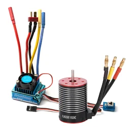 High - Performance Brushless Motor with ESC Speed Controller for RC Racing Vehicles (120A AND 3600KV)
