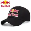 Classic Black Red Bull Baseball Hat Red Bull Racing Hat Men's and Women's Outdoor Sports Red Bull Hat Sunscreen Red Bull Sun Hat 1