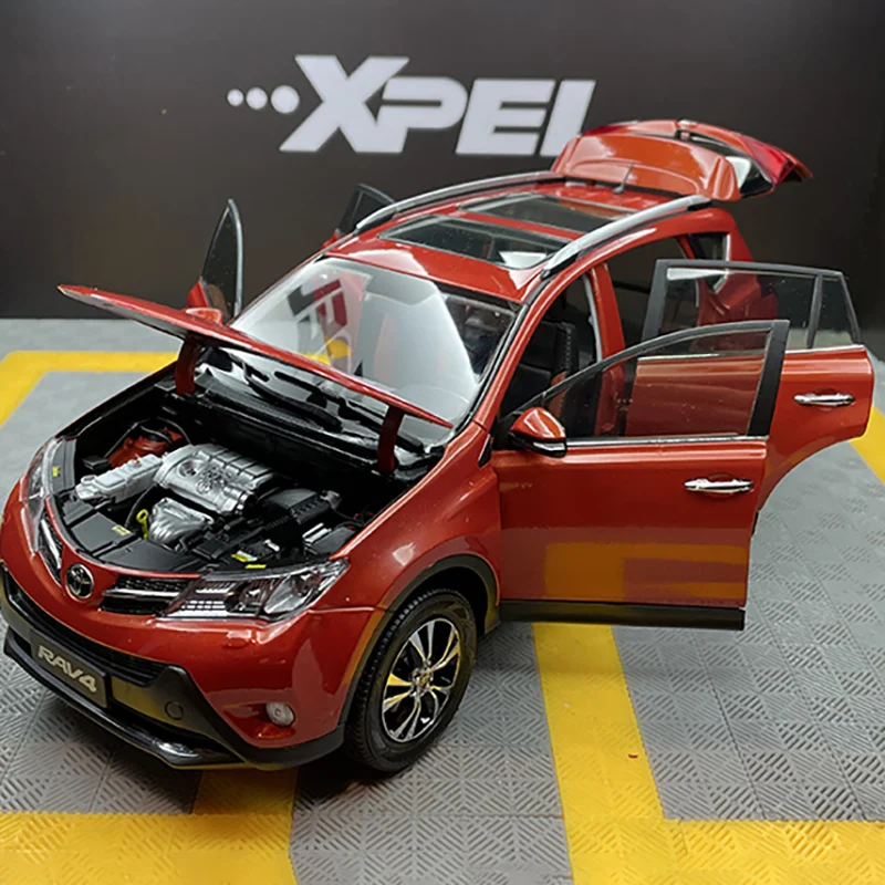 Die Cast 1/18 Scale RAV4 2013 Alloy Car Model Emulation Car Model