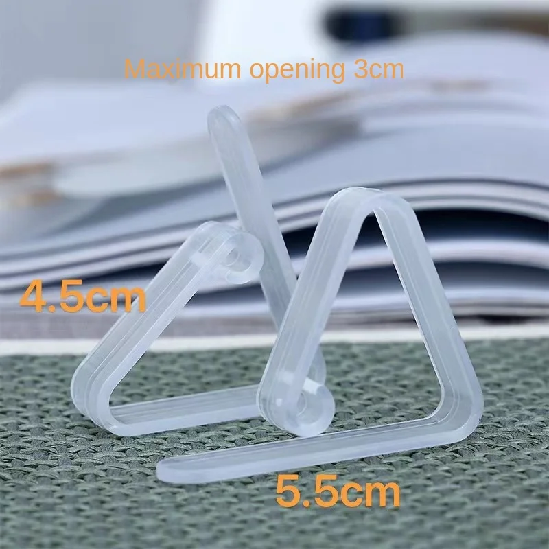 tablecloth clip fixing buckle transparent anti slip household table corner tablecloth clip fixing device plastic buckle 10pcs