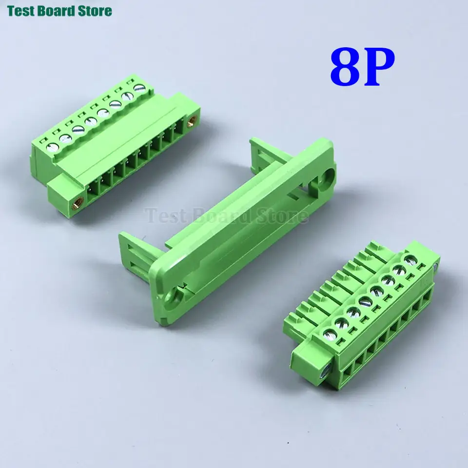 1Set 15EDGWC Pitch 3.81mm 2P/3P/4P/5P/6P/7P/8P/9P/10P/12P/16P/24P Pluggable Terminal Block Connector image 12