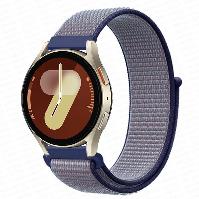 Versatile Nylon Loop Bracelet for Smartwatches - 22mm/20mm Band