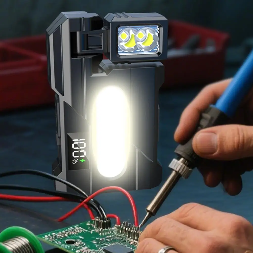 Rechargeable LED Flashlight Portable Mini Torch Light