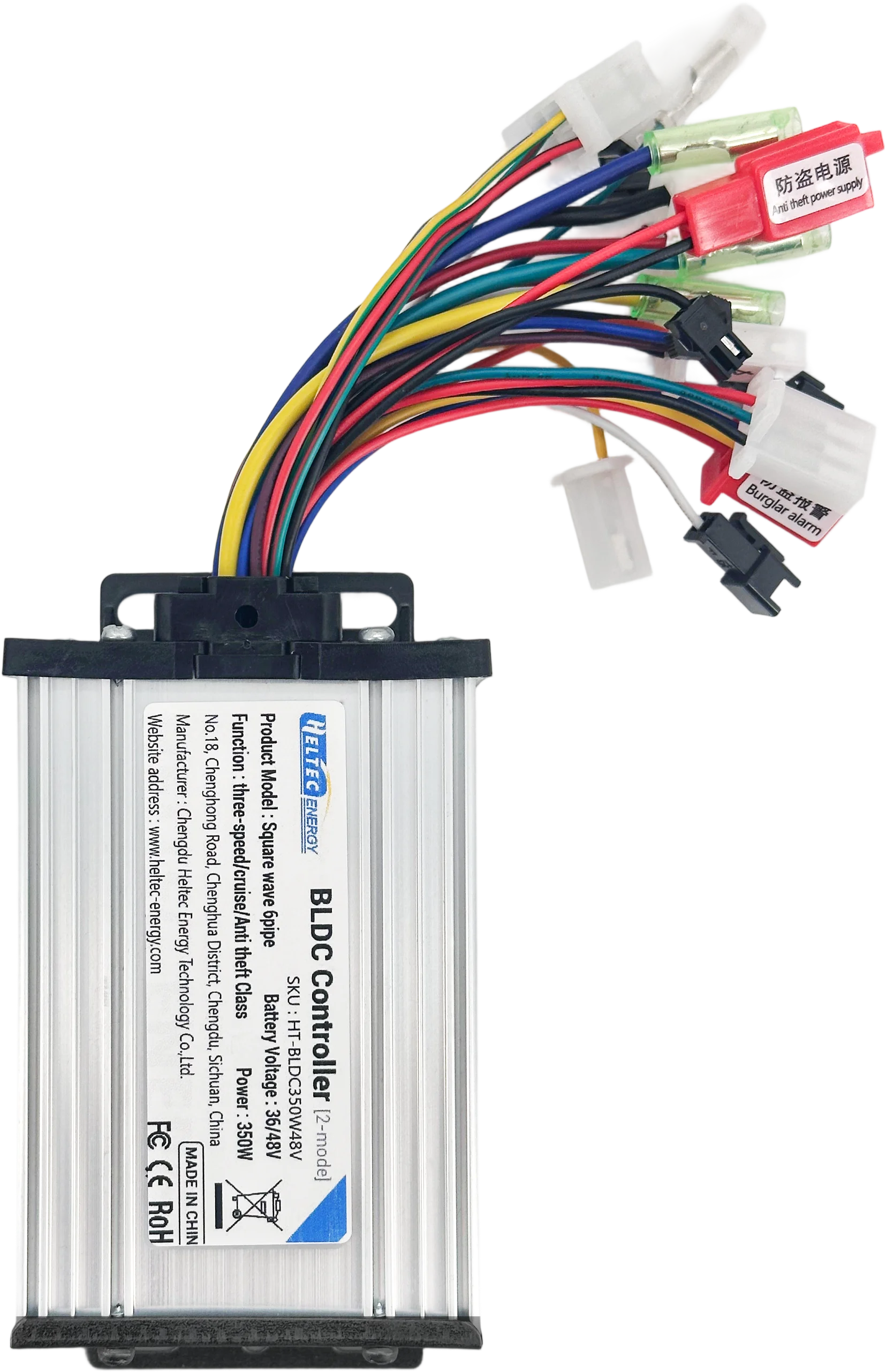Electric Bicycle Accessories - High-Performance Brushless DC Motor Controller for E-Bikes and Scooters