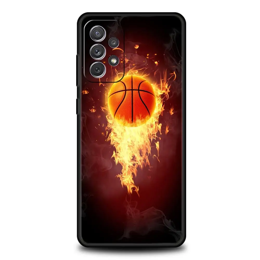 Stylish Basketball Basket Phone Case - Durable Sports-Inspired Design