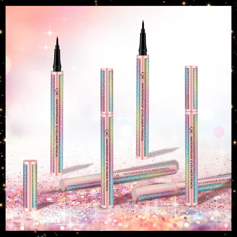 Liquid eyeliner Starry Sky Black Liquid Eyeliner Pen Waterproof Quick Drying Eye Liner Pencil Women Beauty Cosmetics Eye Makeup Products