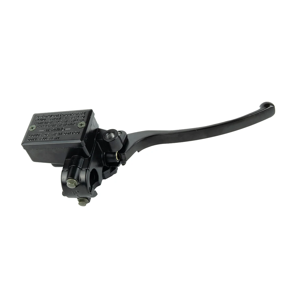 For Honda Brake Cylinder Black Motorcycle Replacement 7/8" Handlebar Aluminum Reservoir Practical