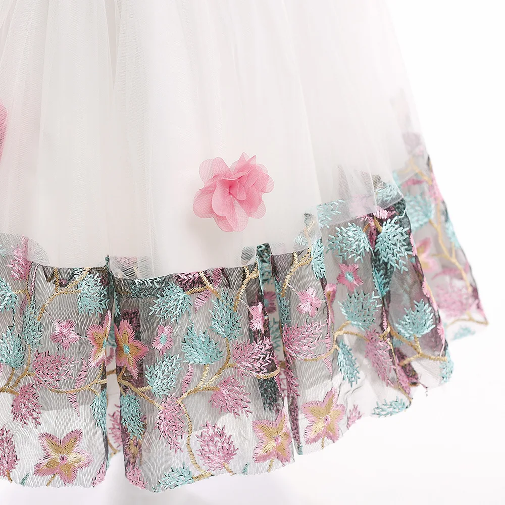 Children's Dresses Flower Girls Wedding Prom Dress for Girl Elegant Baby Clothes Evening Princess Party Carnival Easter