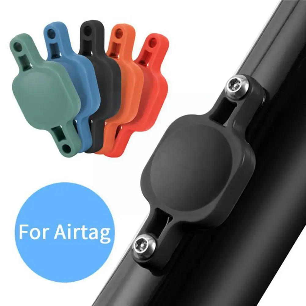 

Universal Bike Mount Locator For AirTag Protective Cover Anti-Theft Bicycle Holder Tracker Positioner Covers Cycling Access Y8Q1