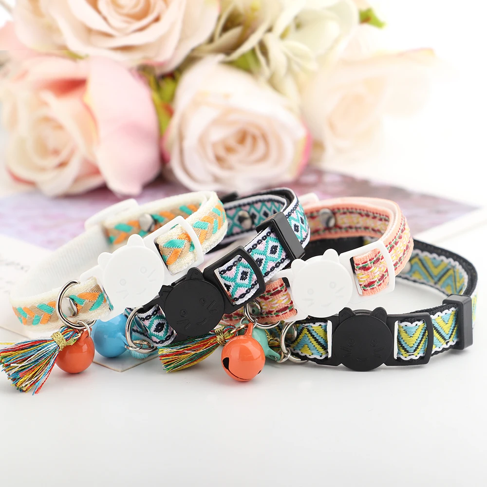 Title 19, Personalized Nylon Cat Collar Safety Breakaway ...