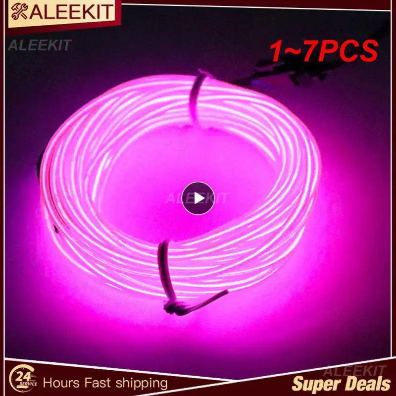 

Неоновый кабель холодной флюоресцентной подсветки, 1-7 шт.